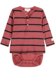 Body with stripes and buttons