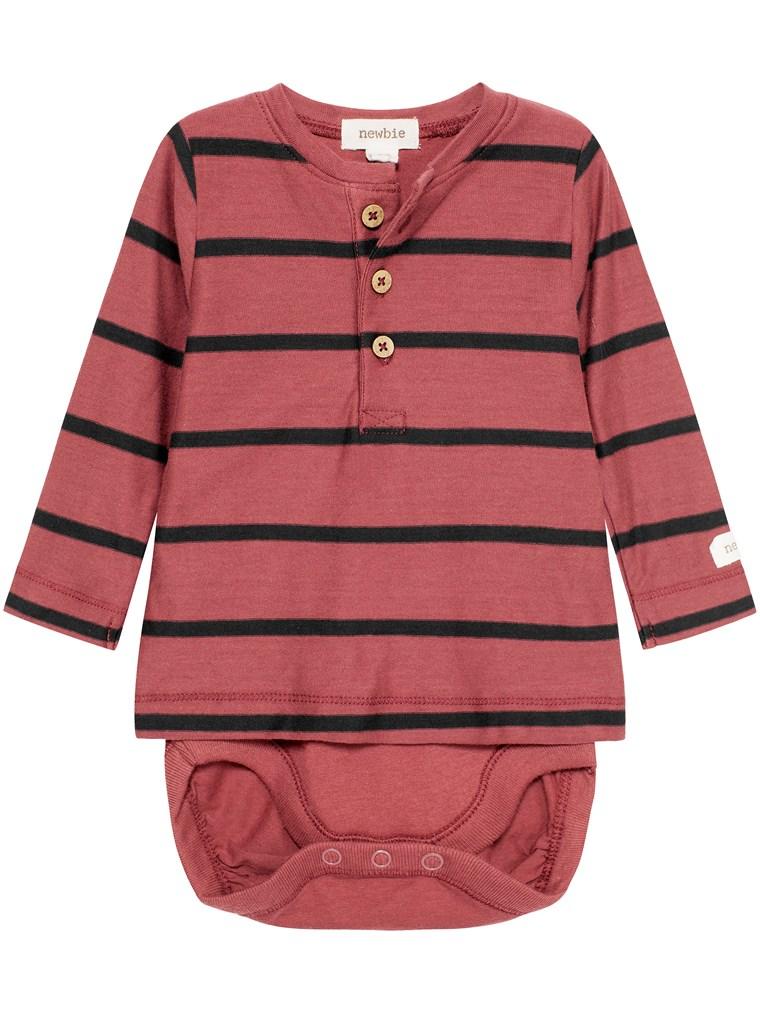 Body with stripes and buttons