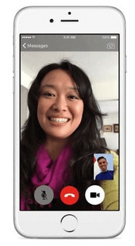 Face-time call with store