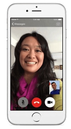 Face-time call with store
