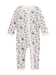 Sleepsuit with floral print