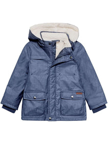 Jacket with fleece lining